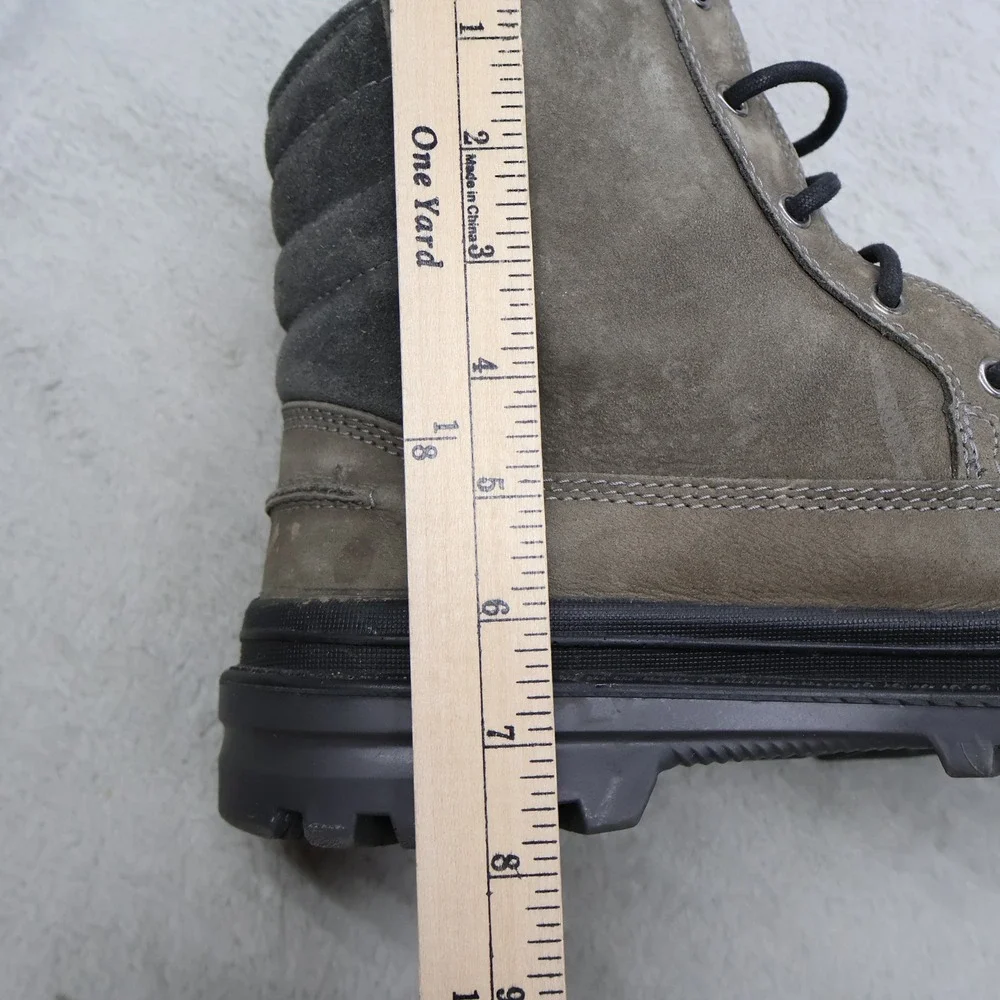 Kamik Mens 12 Work Boots Brown Griffon Insulated 3MLeather Rugged Outdoor Winter
